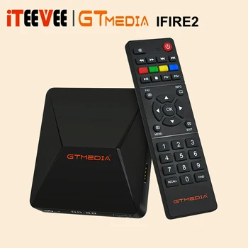 1PC GTmedia Smart TV Box 2021 IFIRE 2 Full HD 1080P, H. 265 HEVC 10Bit/מעבד 70MHz כפולה/BT שליטה מרחוק/ אינטרנט M3U Set Top Box