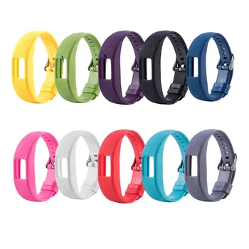 סיליקון רך החלפת רצועת אביזר Wristbands מתאים Vivofit 3 שחרור מהיר צבעוני WristStrap אביזרים