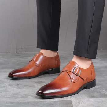 גברים נעלי Mens נעלי ערב עסקי חתונה נעלי אוקספורד לגברים פאטוס דה Hombre De Vestir רשמי נעלי גברים