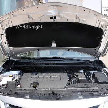 2007-2020 עבור טויוטה קורולה, המכונית חום בידוד קול כותנה מכסה המנוע מנוע חומת האש שטיח משטח הכיסוי רעש Deadener