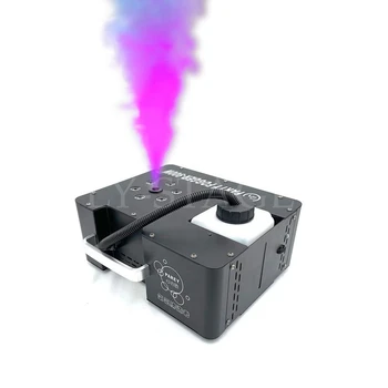 משלוח מהיר 900W דיסקו צבעונית מיני התקרה מכונת ערפל אנכיים קטנים מכונת עשן עם Dmx512 מסיבה להראות