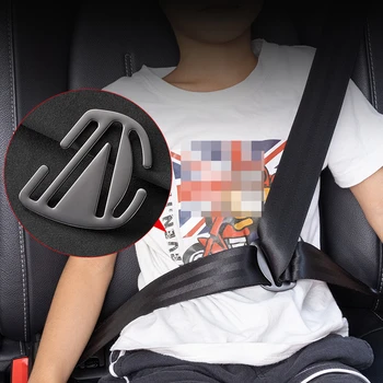 בטיחות חגורות שמאי אנטי-צוואר, חגורת Positioner פקק כתף השומר אבזם בטיחות ילדים חגורות לכסות אביזרי רכב