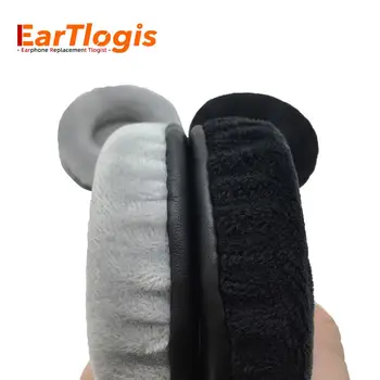 EarTlogis קטיפה החלפת כריות אוזניים עבור Sony MDR-DS6500 DS6000 DS7000 RF6000 RF6500 אוזניות חלקים לכסות את האוזניים כיסוי כרית כרית