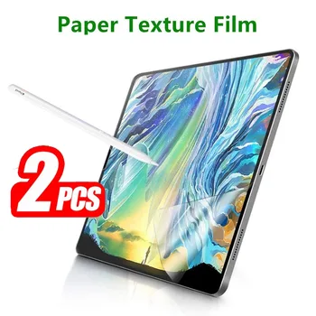 2PCS נייר, כמו סרט עבור Samsung Galaxy Tab S4 S5e S6 לייט 10.4 10.5 T720 T830 T860 P610 P613 P619 לוח מגן מסך