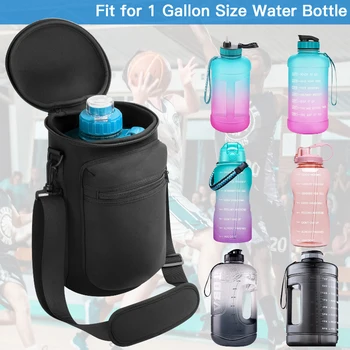 בקבוק מים המוביל מחזיק תיק אוניברסלי בקבוק מים כיס קיבולת גבוהה ספורט, בקבוק מים בתיק נסיעות חיצונית קמפינג