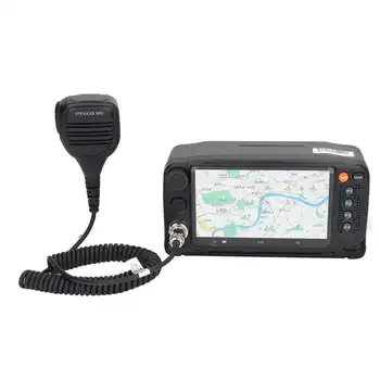 רדיו במכונית 5.5 מסך מגע נייד GPS, מכשיר קשר ווקי טוקי שני רדיו דרך עם המצלמה
