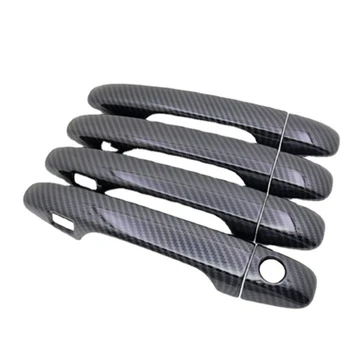 חיצוני שחור ידית הדלת כיסוי עבור סובארו WRX STI 2015 - 2020 משטח המדבקה סטיילינג ואביזרים