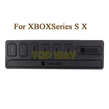 1set אבק Plug להגדיר עבור XboxSeries S הוכחה רשת מסנן ג ' ק פקק ערכת סיליקון שקעים עבור ה-Xbox סדרת X אביזרים