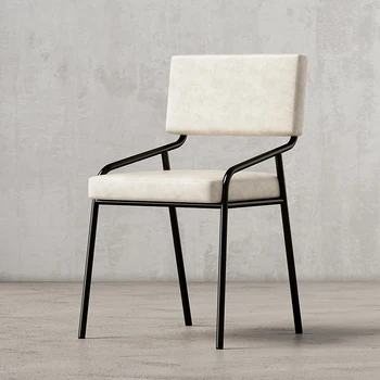 מינימליסטי מודרני כסאות אוכל חדר השינה יצירתי מתקדם סין הכיסא עיצוב חדר Muebles Para El Hogar מסעדה רהיטים